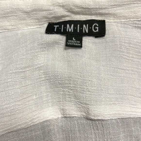 Timing tie waist over blouse - Picture 5 of 6